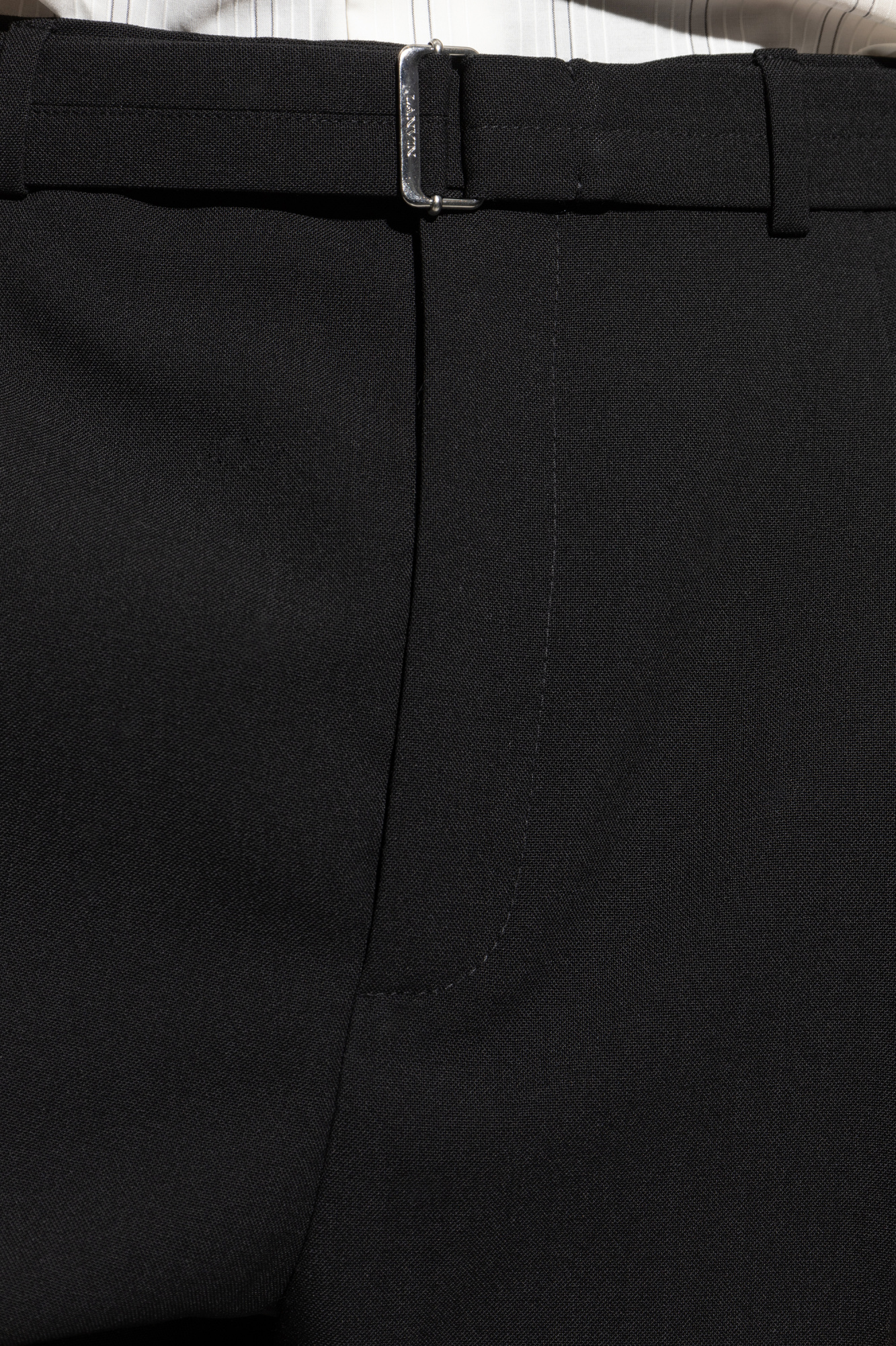 パンツ LANVIN PLEATED TROUSERS Lanvin Pleated Trousers In Blue - 50% Off | Editorialist